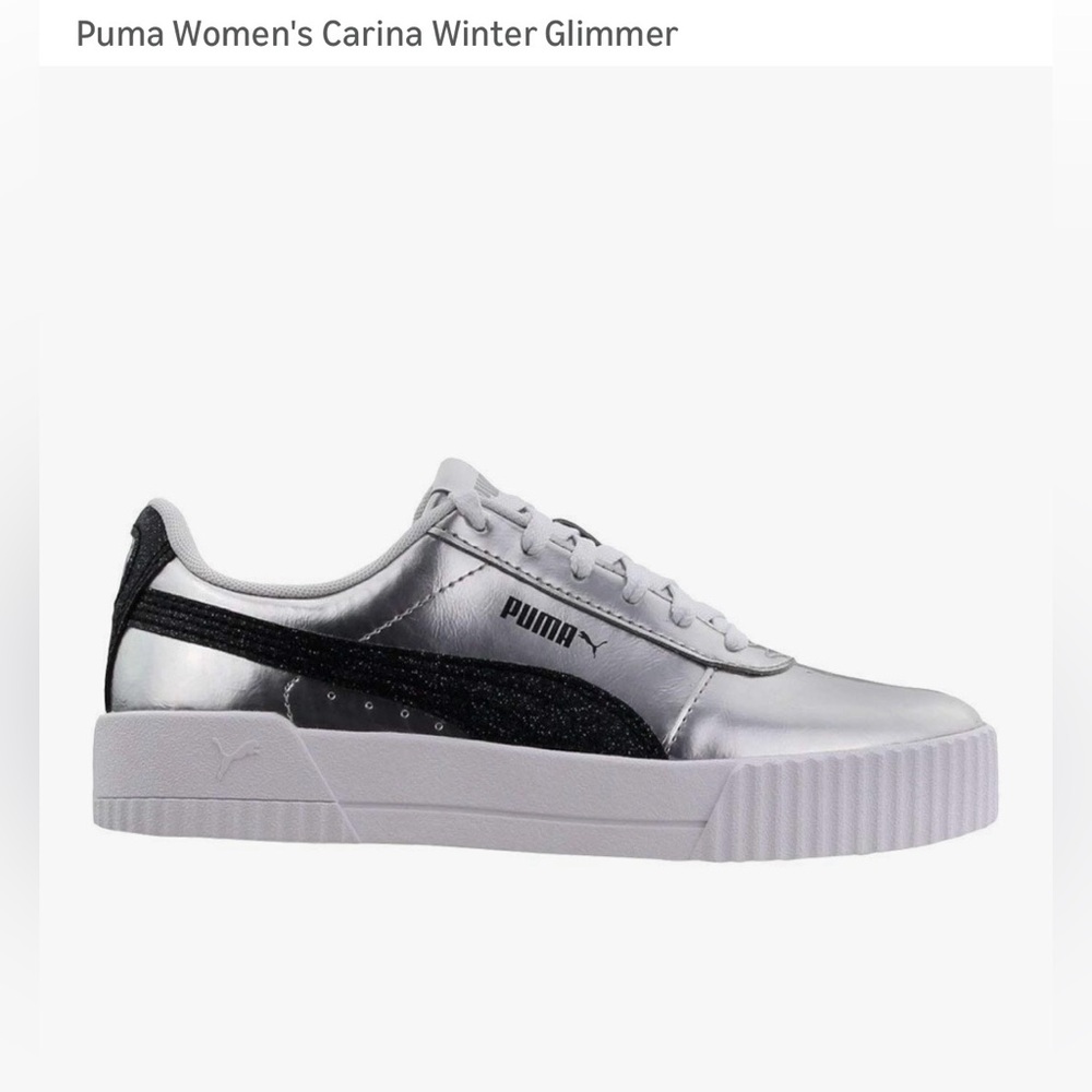 Puma Women's Carina Winter Glimmer - 6.5 Sneakers/Trainers/Athletic